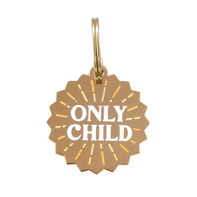 Only Child Pet ID Tag - Two Hearts Equine Boutique