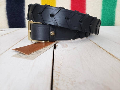 The Hickstead Collection: Laced Leather Belt - Two Hearts Equine Boutique