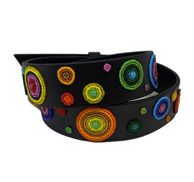 Arani Dots Beaded Dog Collar - Two Hearts Equine Boutique