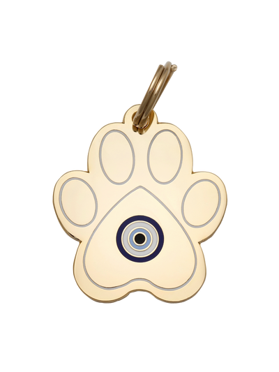 Evil Eye Paw Pet ID Tag - Two Hearts Equine Boutique
