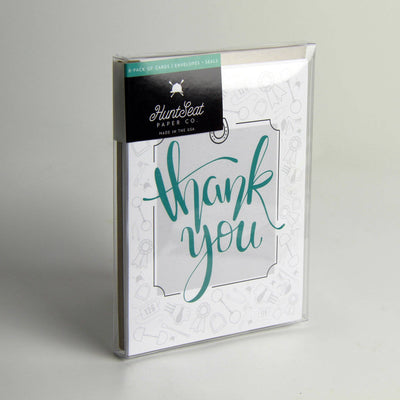 Thank You Greeting Card for Equestrians - Two Hearts Equine Boutique