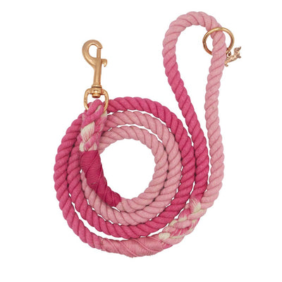 Dog Rope Leash - Hibiscus - Two Hearts Equine Boutique