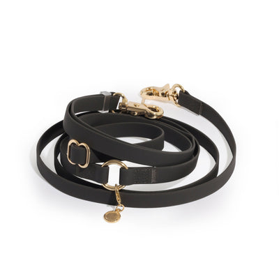 Ember Black 4-in-1 Convertible Hands Free Cloud Dog Leash - Two Hearts Equine Boutique