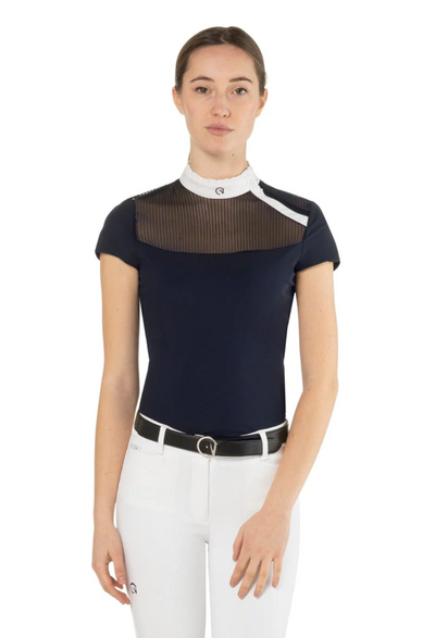 Ego7 Nina Short Sleeve Show Shirt - Two Hearts Equine Boutique