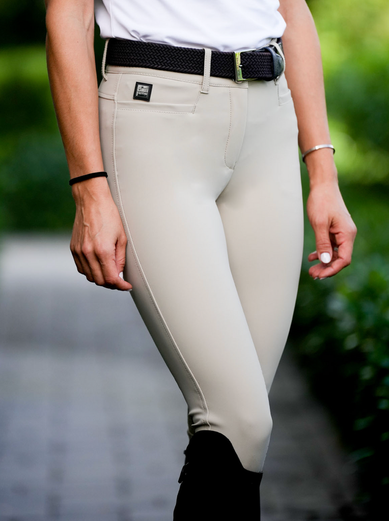 【未使用】EQUILINE エクイライン Waterproof breeches Pisa 防水ズボン パンツ ピサ S ホワイト N08008 レディース 乗馬 馬術 Equiline Ash Breeches – Jods