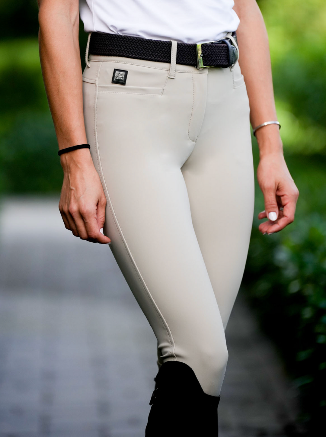 Equiline ERNAEK Women's High Waist Knee Grip Breech– Two Hearts