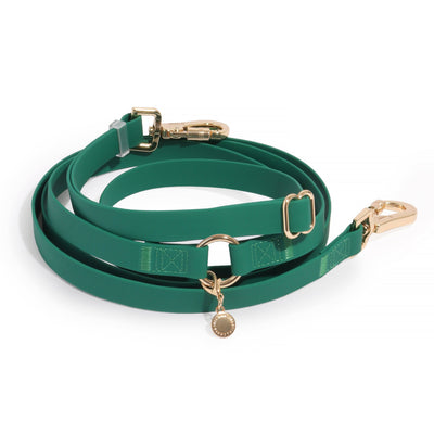 Meadow Green 4-in-1 Wide Convertible Hands Free Dog Leash - Two Hearts Equine Boutique