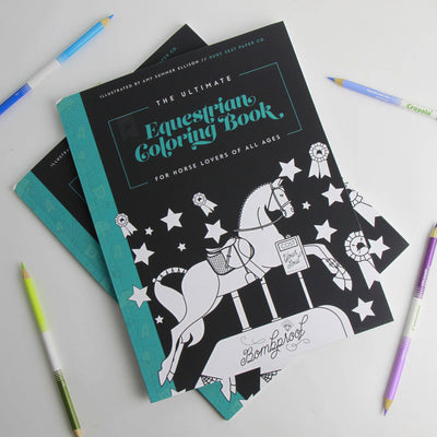The Ultimate Equestrian Coloring Book - Two Hearts Equine Boutique