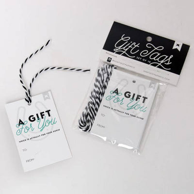 Gift Horse Equestrian Gift Tags - 10 Pack - Two Hearts Equine Boutique