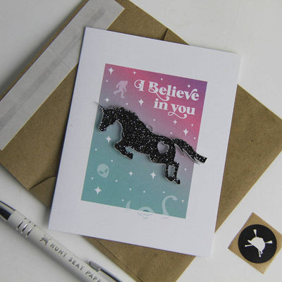 I Believe Charm Card - Two Hearts Equine Boutique