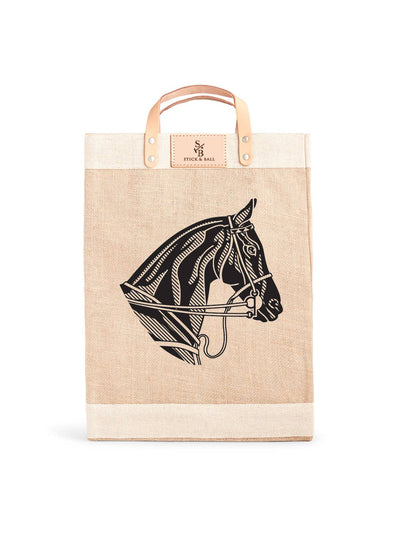 Apolis x Stick & Ball Equestrian Market Bag - Two Hearts Equine Boutique