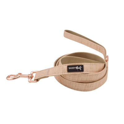 'Pinot' Dog Fabric Leash - Two Hearts Equine Boutique