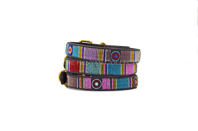 Bijou Beaded Dog Collar - Two Hearts Equine Boutique