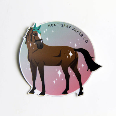 Magical Pony Sticker - Two Hearts Equine Boutique