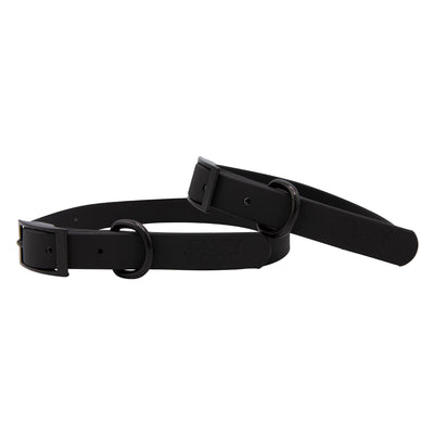 Waterproof Dog Collar - Black - Two Hearts Equine Boutique
