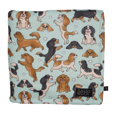 Dog Blanket - Classy Cavs - Two Hearts Equine Boutique
