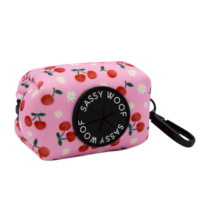Dog Waste Bag Holder - Mon Cherry - Two Hearts Equine Boutique