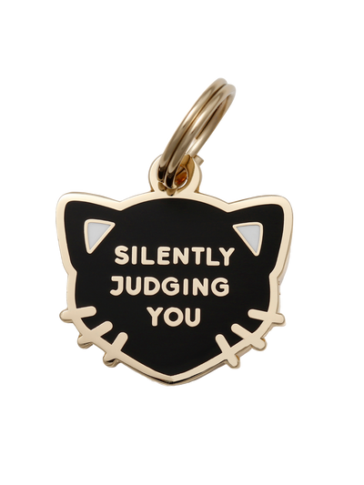 Silently Judging You Pet ID Tag - Two Hearts Equine Boutique