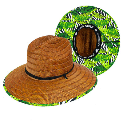 Forest Straw Lifeguard Hat - Two Hearts Equine Boutique