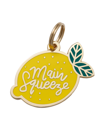 Main Squeeze Pet ID Tag - Two Hearts Equine Boutique
