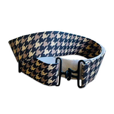 Houndstooth Elastic Belt - Two Hearts Equine Boutique